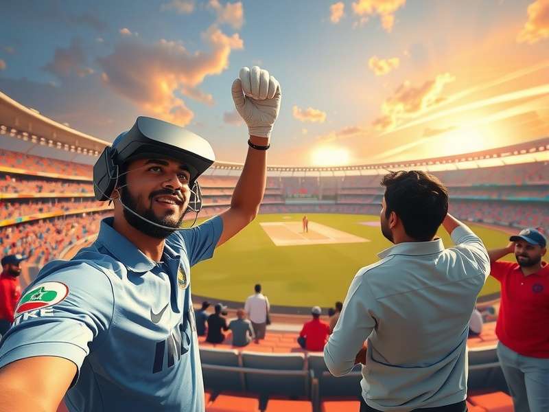 VR Cricket Master Indian Gameplay
